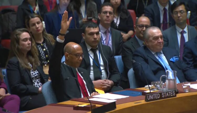EEUU veta la admisión de Palestina como miembro de la ONU