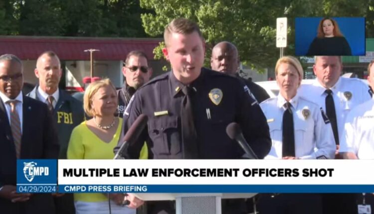 Tres policías murieron en un tiroteo cuando intentaban cumplir una orden judicial en Charlotte, Carolina del Norte