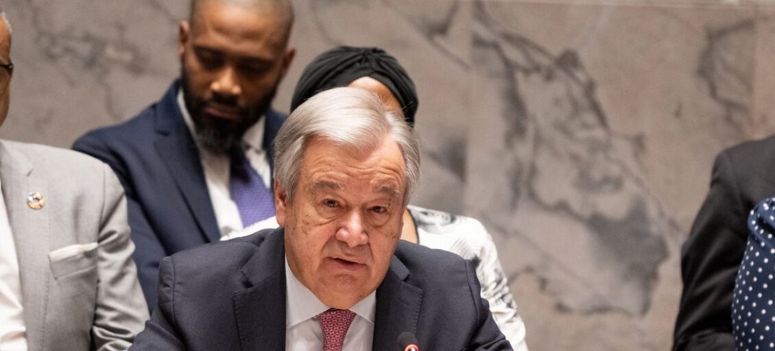 “Es hora de dar un paso atrás en la crisis en Oriente Medio”, pide secretario de la ONU