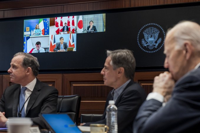 Líderes del G7 condenan ataques de Irán y advierten sobre el riesgo de una escalada