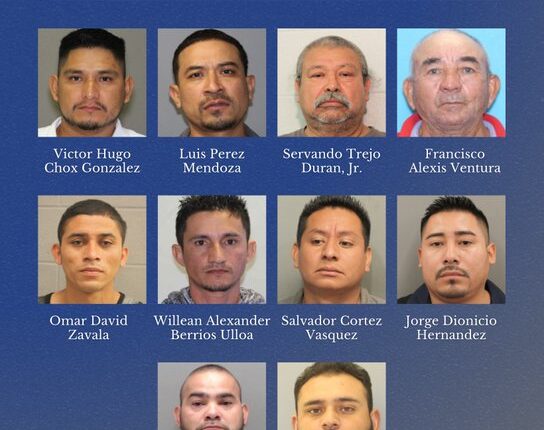 Gobernador de Texas lanza lista de los 10 inmigrantes irregulares criminales más buscados