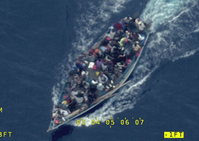 Guardia Costera de EEUU repatrió a un total de 305 migrantes a las Bahamas y Haití