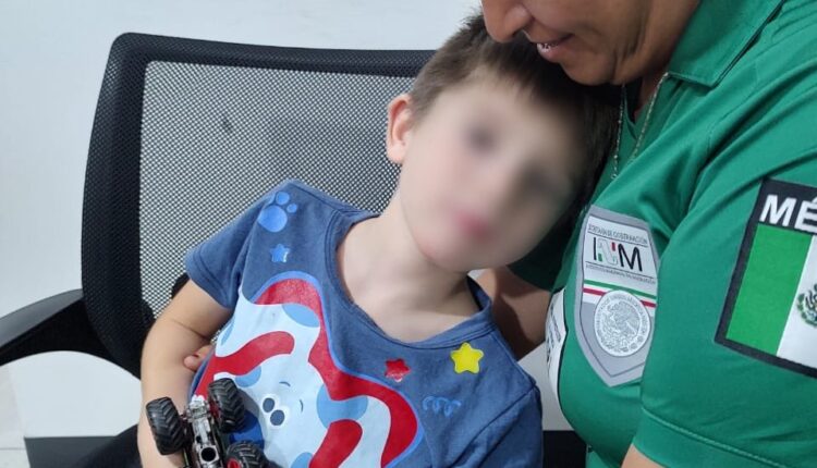 Autoridades de México logran el retorno asistido de niño estadounidense abandonado en Tlaxcala