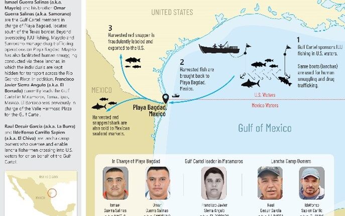 EEUU sanciona a 5 mexicanos del cartel del Golfo