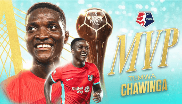 Temwa Chawinga de KC Current, es la jugadora más valiosa