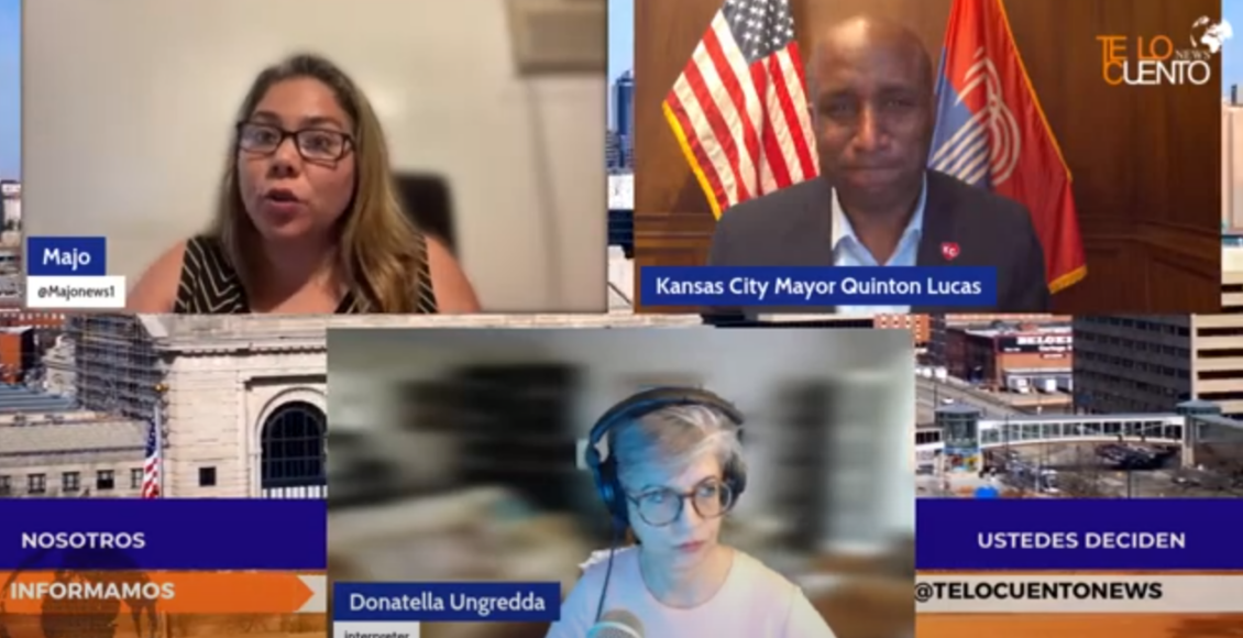 Alcalde Lucas anuncia apoyo a negocios locales de Kansas City