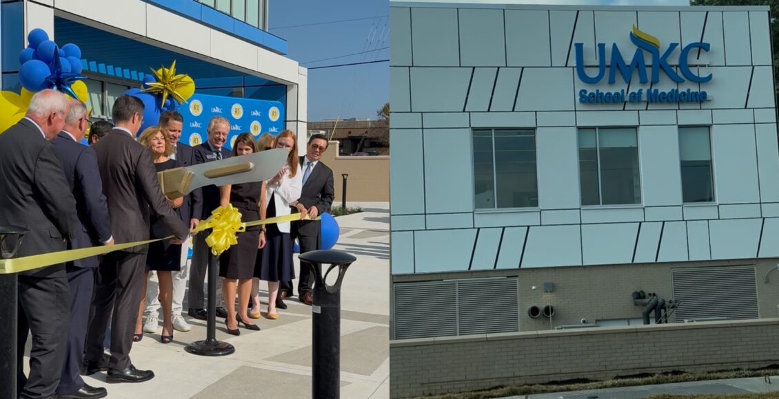 Momento de la inauguración de la sede en Saint Joseph de la Escuela de Medicina de la Universidad de Missouri Kansas City